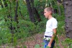 Максим на репитиции главной роли - Буратино-автостопщика