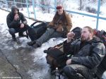 Эльбаездюки ждут собаку на Днепр
