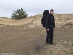Саша в Алешковских песках